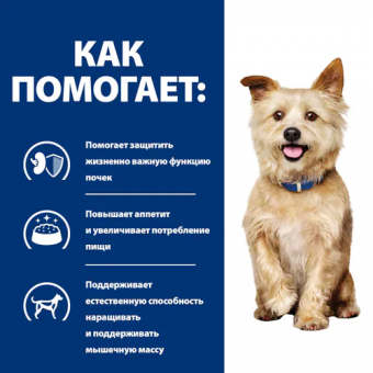 Корм Hill's Prescription Diet K/D для собак. Поддержание здоровья почек