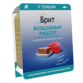 Ламистеры Brit Premium Adult Mini Воздушный паштет для собак мини пород с тунцом