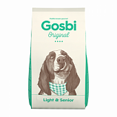 Сухой Корм Gosbi Original Light & Senior Dog для взрослых собак всех пород склонных к набору лишнего веса и стареющих собак Сухой Корм Gosbi Original Light & Senior Dog для взрослых собак всех пород склонных к набору лишнего веса и стареющих собак