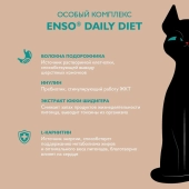 Паучи Enso Daily Diet для взросл кошек для привередливых кусочки в соусе с форелью и...