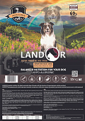 Сухой Корм Landor Adult & Senior Dog для взрослых и пожилых собак всех пород с функцией улучшения мозговой деятельности