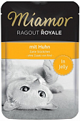 Паучи Miamor Ragout Royal для кошек с курицей в желе