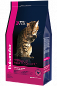 Корм Eukanuba Adult Sterilized&Weight Control для стерилизованных кошек с избыточным весом 