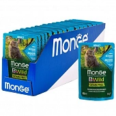 Паучи Monge BWild Grain Free для кошек с анчоусами и овощами беззерновые Паучи Monge BWild Grain Free для кошек с анчоусами и овощами беззерновые