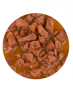 Паучи Happy Cat Sterilised для стерилизованных кошек кусочки в желе с курочкой 