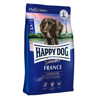 Корм Happy Dog Supreme France Франция для собак при пищевой аллергии с мясом утки и картофелем