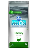 Корм Farmina Vet Life Cat Obesity для кошек для снижения излишнего веса