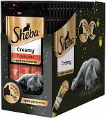 Крем-лакомство Sheba Creamy для кошек с говядиной