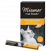 Лакомство Miamor Cat Snack Cream Multi-Vitamin кремовое с мультивитаминами для кошек Лакомство Miamor Cat Snack Cream Multi-Vitamin кремовое с мультивитаминами для кошек