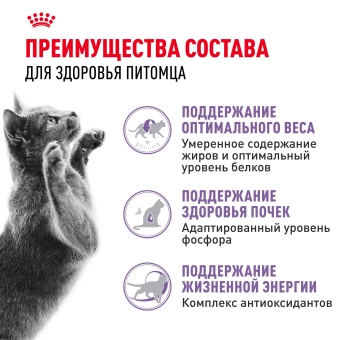 Корм для стерилизованных кошек Royal Canin Sterilised 7+ Корм сухой сбалансированный