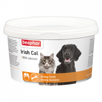 Минеральная смесь Beaphar Irish Cal с солями кальция для кошек и собак