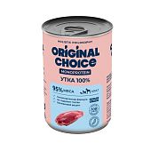 Банки Original Choice Monoprotein Adult для собак всех пород 100% утки