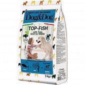 Сухой Корм Dog&Dog Expert Premium Top-Fish для взрослых собак с тунцом Сухой Корм Dog&Dog Expert Premium Top-Fish для взрослых собак с тунцом