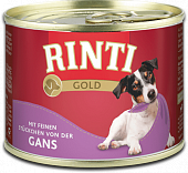 Консервы Rinti Gold Adult для собак с гусем