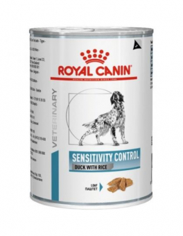 Консервы Royal Canin Sensitivity Control для собак при пищевой аллергии и непереносимости с уткой