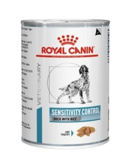 Консервы Royal Canin Sensitivity Control для собак при пищевой аллергии и непереносимости с уткой