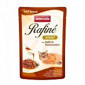 Паучи Animonda Rafiné Soupé Adult для кошек с телятиной в жареном соусе Паучи Animonda Rafiné Soupé Adult для кошек с телятиной в жареном соусе
