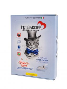 PetBaddies кошачий лоток с наполнителем «кукурузный»