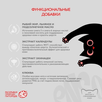 Паучи Enso Basic полнорационный корм для взрослых кошек кусочки в соусе с курицей