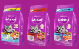 Скидка до 15% на сухой корм для кошек марки Whiskas фасовкой от 5кг!