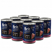 Банки Brit Premium by Nature для собак всех пород с говядиной