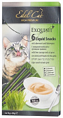 Лакомство Edel Cat для кошек. Крем-суп с ливерной колбасой и травами. Профилактика МКБ