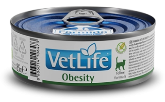 Консервы Farmina Vet Life Natural Diet Cat Obesiti для кошек паштет при ожирении