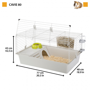 клетка для грызунов ferplast cavie 80