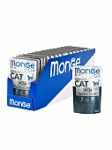 Паучи Monge Cat Grill Pouch для стерилизованных кошек с итальянской форелью Паучи Monge Cat Grill Pouch для стерилизованных кошек с итальянской форелью