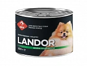 Консервы Landor Dog для собак мелких пород с кроликом и шпинатом Консервы Landor Dog для собак мелких пород с кроликом и шпинатом
