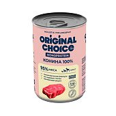Банки Original Choice Monoprotein Adult для собак всех пород 100% конины