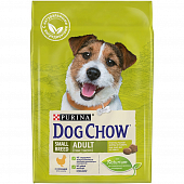 Сухой Корм Dog Chow Adult Small Breed для  взрослых собак малых и миниатюрных пород с курицей