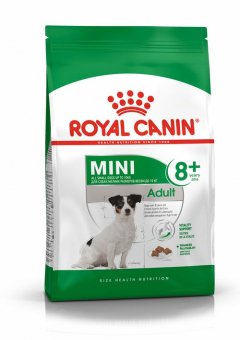 Корм Royal Canin Mini Adult 8+ для стареющих собак малых пород старше 8 лет