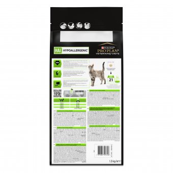 Сухой корм для котят и взрослых кошек PRO PLAN® VETERINARY DIETS HA ST/OX Hypoallergenic при пищевой непереносимости