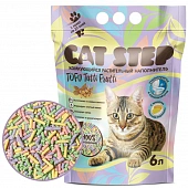 Наполнитель Cat Step Tutti Frutti для кошек впитывающий с запахом лимонной карамели Наполнитель Cat Step Tutti Frutti для кошек впитывающий с запахом лимонной карамели