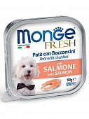 Ламистеры Monge Dog Fresh для собак с лососем