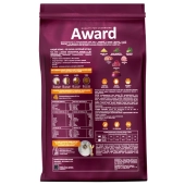 Корм Award для домашних кошек крупных пород с говядиной и курицей с брокколи и юккой...