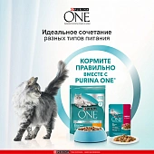 Сухой корм Purina ONE® полнорационный для взрослых кошек, с высоким содержанием курицы