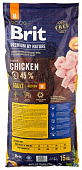 Сухой Корм Brit Premium By Nature Adult Medium для собак средних пород с курицей Сухой Корм Brit Premium By Nature Adult Medium для собак средних пород с курицей