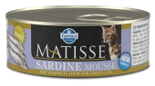 Консервы Farmina Matisse Cat Mousse Sardine для кошек мусс с сардинами