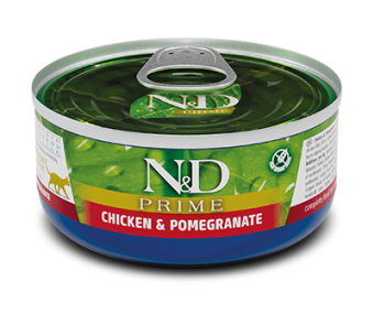 Консервы Farmina N&D Cat Prime Chicken&Pomegranate для кошек с курицей и гранатом