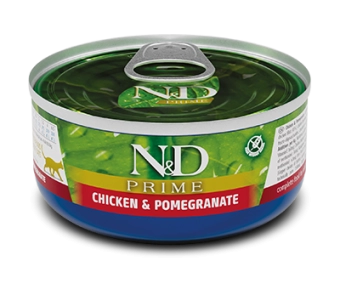 Консервы Farmina N&D Cat Prime Chicken&Pomegranate для кошек с курицей и гранатом