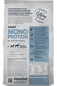 Корм Alphapet Superpremium Monoprotein для взрослых собак средних и крупных пород с...