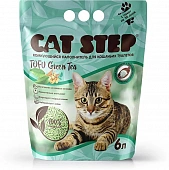 Наполнитель Cat Step Arctic Green Tea для кошек впитывающий с запахом зелёного чая Наполнитель Cat Step Arctic Green Tea для кошек впитывающий с запахом зелёного чая