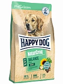 Сухой Корм Happy Dog NaturCroq Adult Balance для взрослых собак всех пород с 5 злаками, овощами и сыром Сухой Корм Happy Dog NaturCroq Adult Balance для взрослых собак всех пород с 5 злаками, овощами и сыром