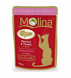 Лакомства и корма для кошек Molina
