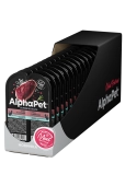 Ламистеры Alphapet Superpremium для кошек с чувствительным пищеварением с уткой и...