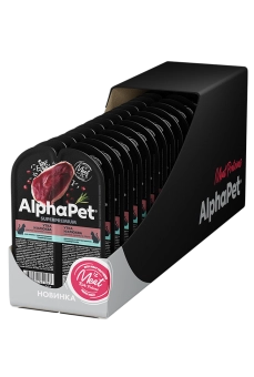 Ламистеры Alphapet Superpremium для кошек с чувствительным пищеварением с уткой и клюквой