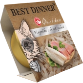Ламистеры Best Dinner Holistic для стерилизованных кошек мясные волокна в желе с...