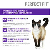 Сухой Корм Perfect Fit для кошек для поддержания здоровья почек с лососем Сухой Корм Perfect Fit для кошек для поддержания здоровья почек с лососем